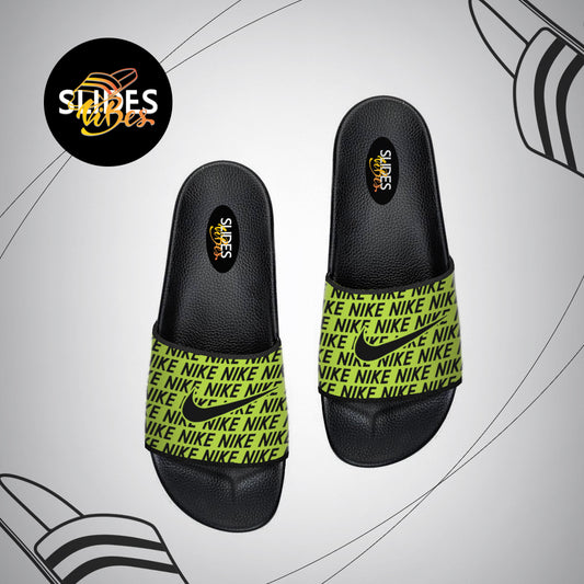 Green Ni-ke Printed Slides