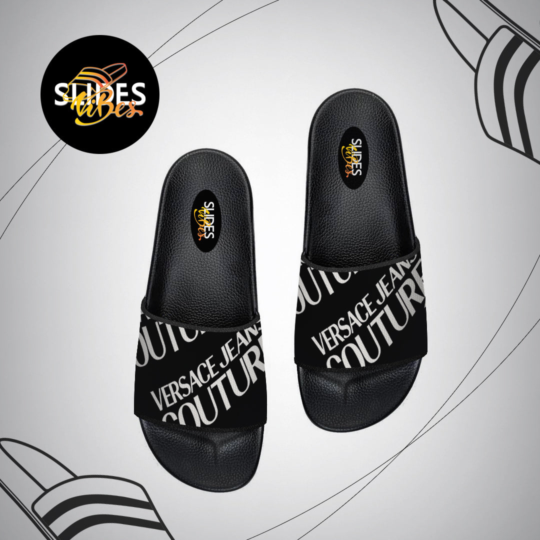 Versace Couture Printed Slides