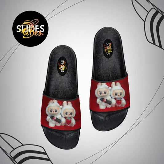 Labubu Coke Printed Slides FREE DELIVERY