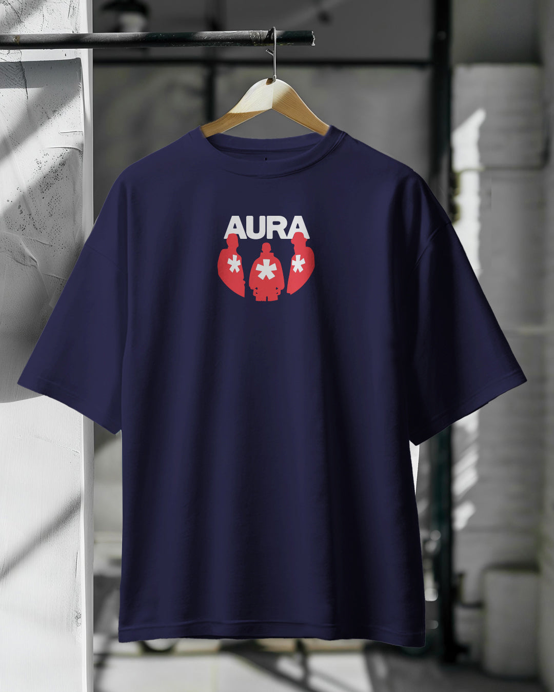 Aura DS Tees Navy Blue