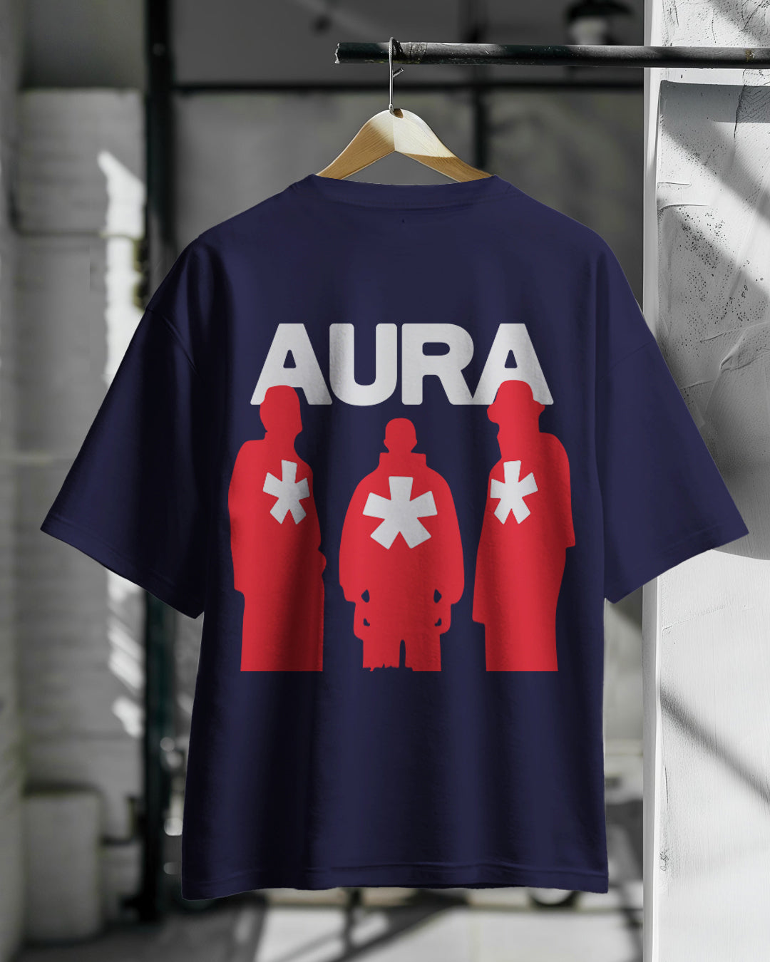 Aura DS Tees Navy Blue