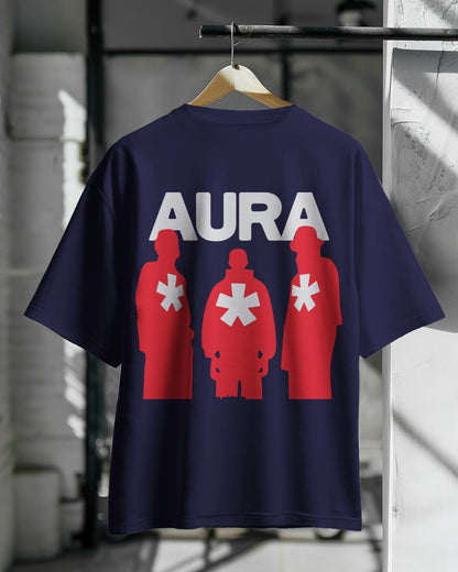 Aura DS Tees Navy Blue