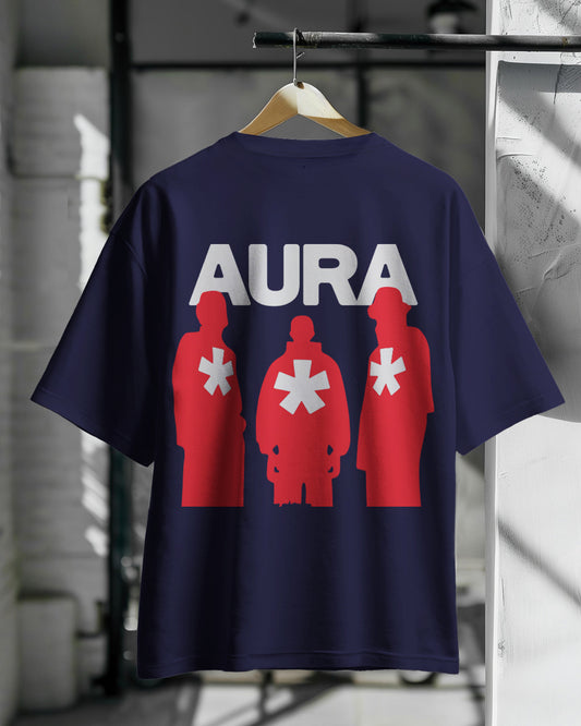 Aura DS Tees Navy Blue