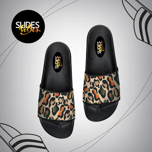 Cheetah Print Multi Printed Slides