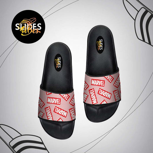 Red Marvel Printed Slides