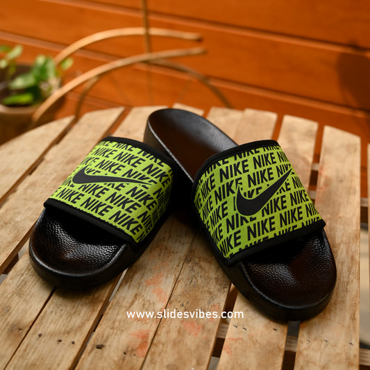Green Ni-ke Printed Slides
