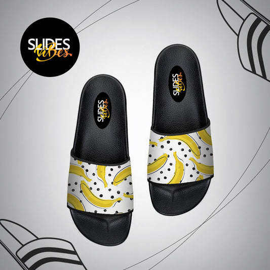 Polka Dot Banana Printed Slides