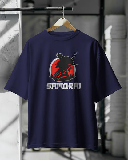 Samurai print Drop Shoulder