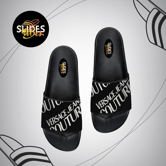 Versace Couture Printed Slides