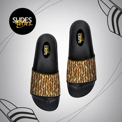 Waves Pattern Printed Slides