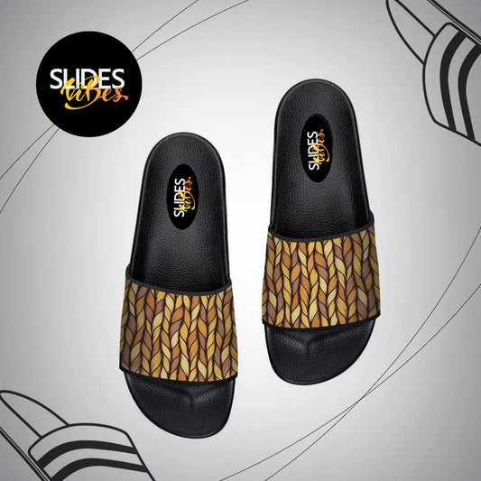 Waves Pattern Printed Slides