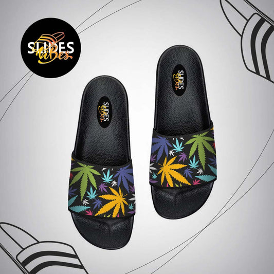 Weed pattern Art Printed Slides