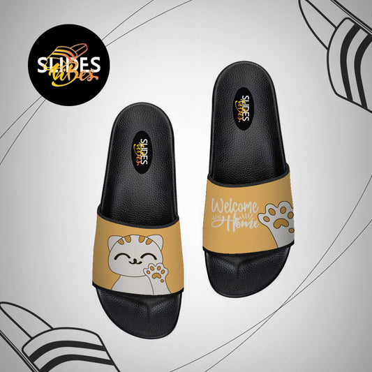 Welcome Home yellow Printed Slides